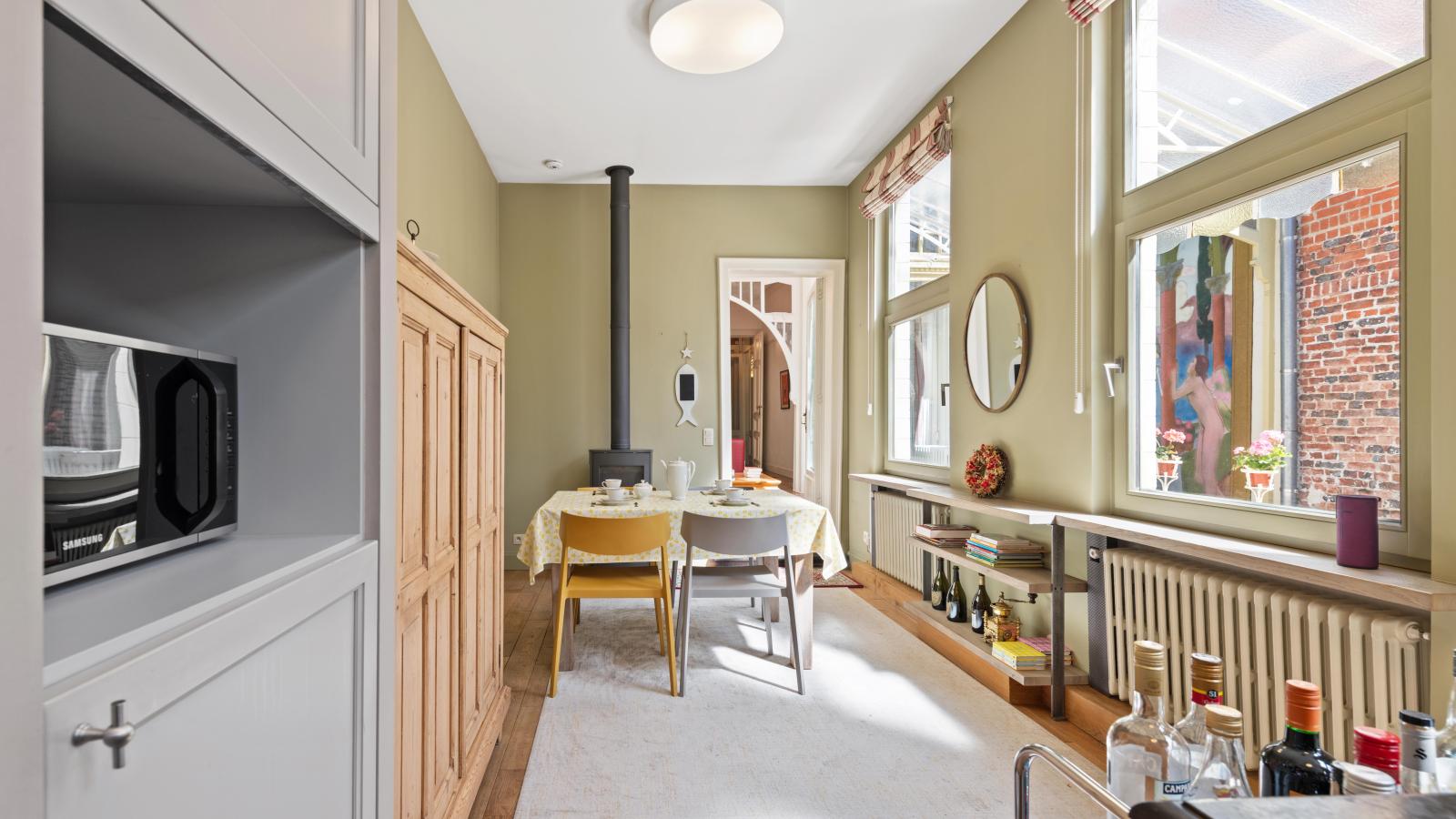 La Maison Bleue Ronse - Eetkamer