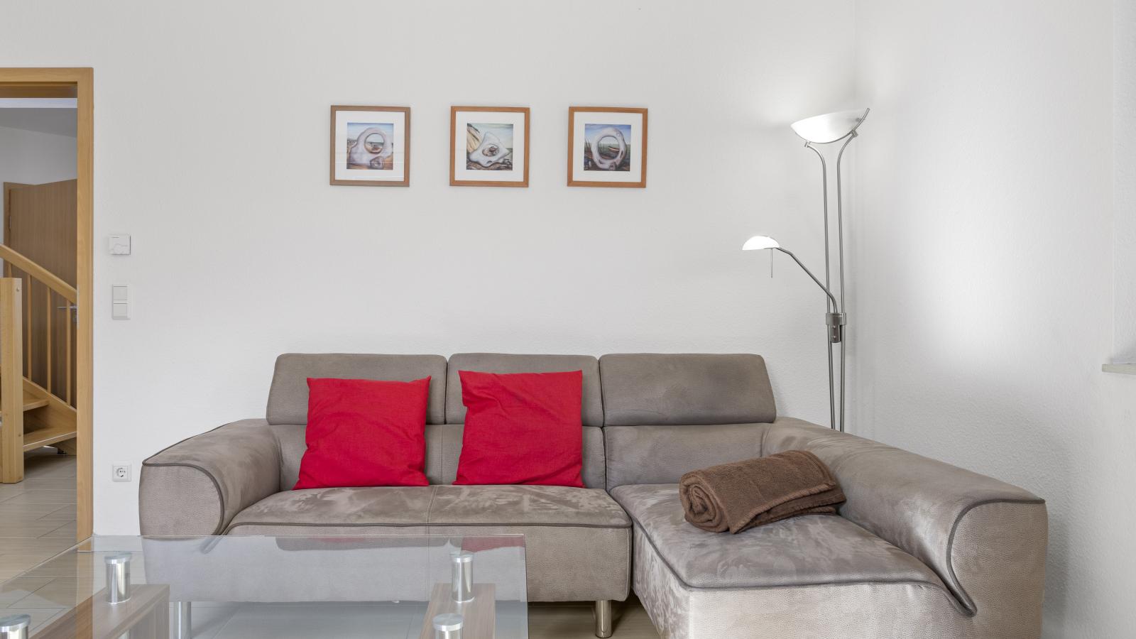 Windflüchter links mit Sauna-Woonkamer