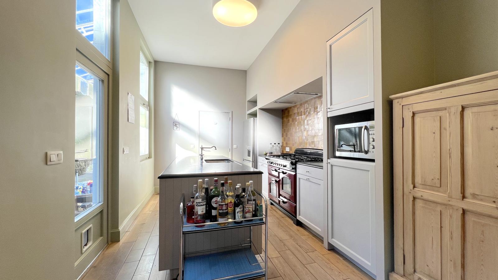 La Maison Bleue petite-Keuken