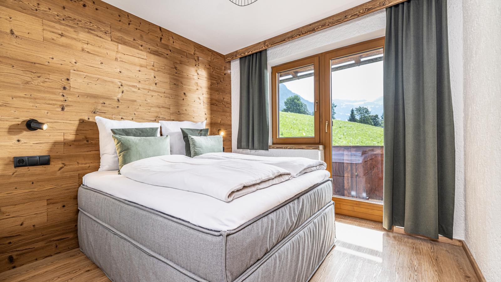 Tirola Chalet Alpbach-Slaapkamer