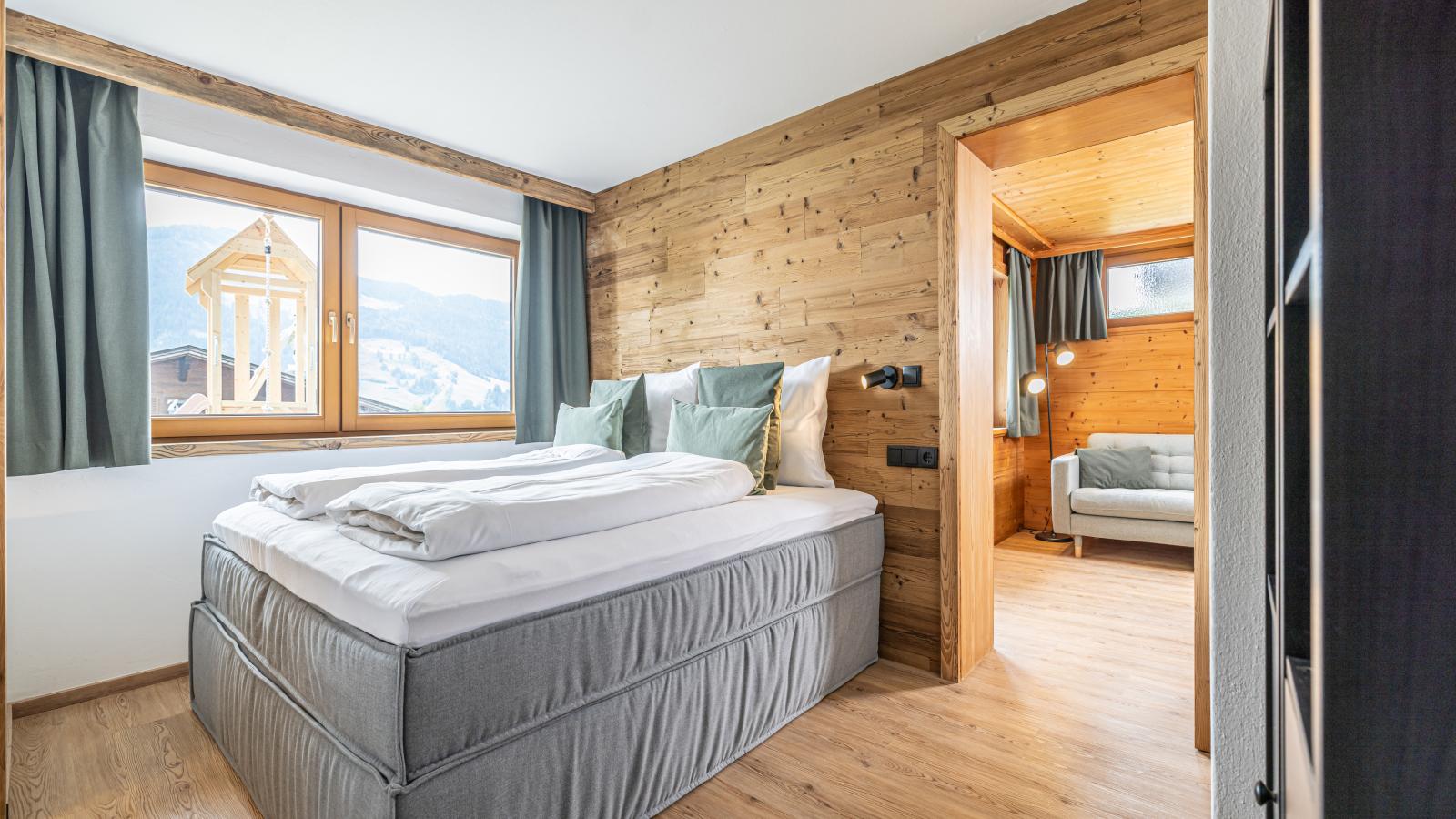 Tirola Chalet Alpbach-Slaapkamer