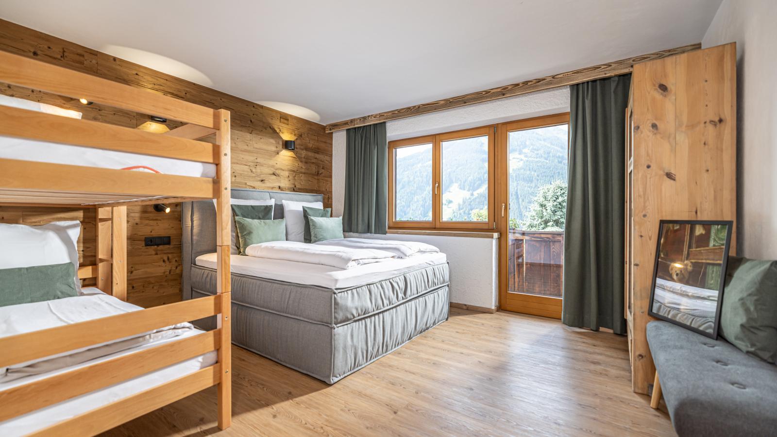 Tirola Chalet Alpbach-Slaapkamer