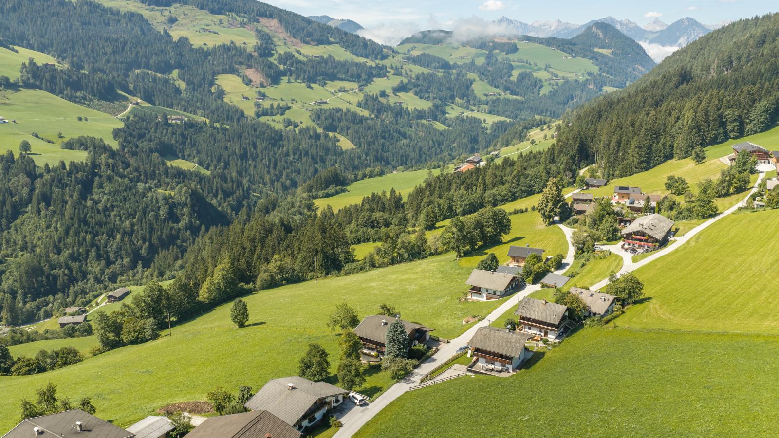 Tirola Chalet Alpbach - Gebieden zomer 1km