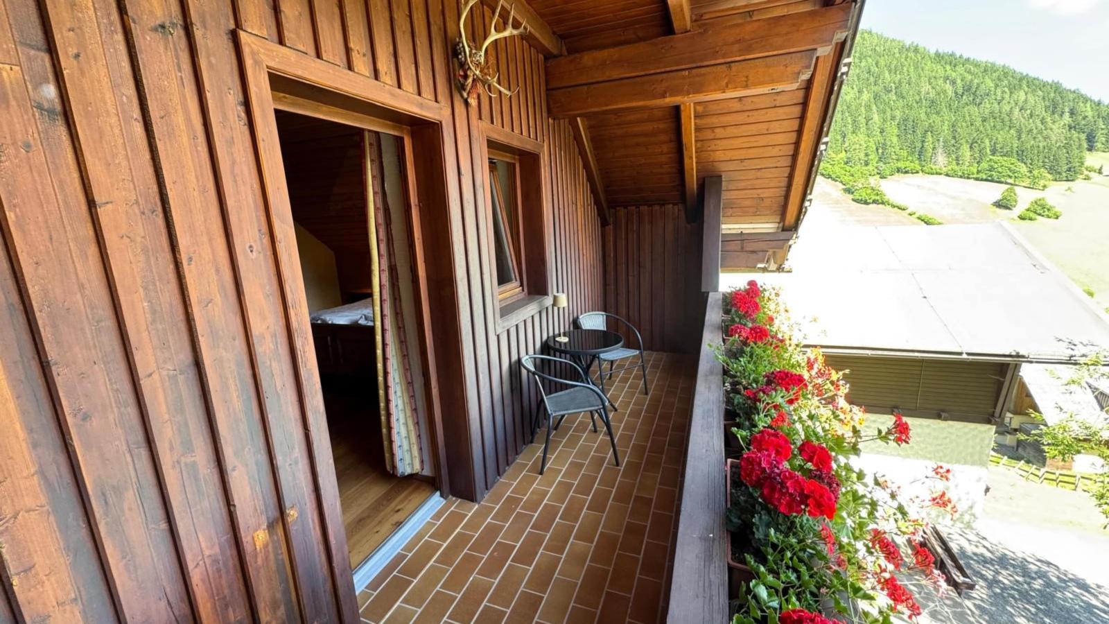 Landhaus Finkenhof-Terrassenbalkon