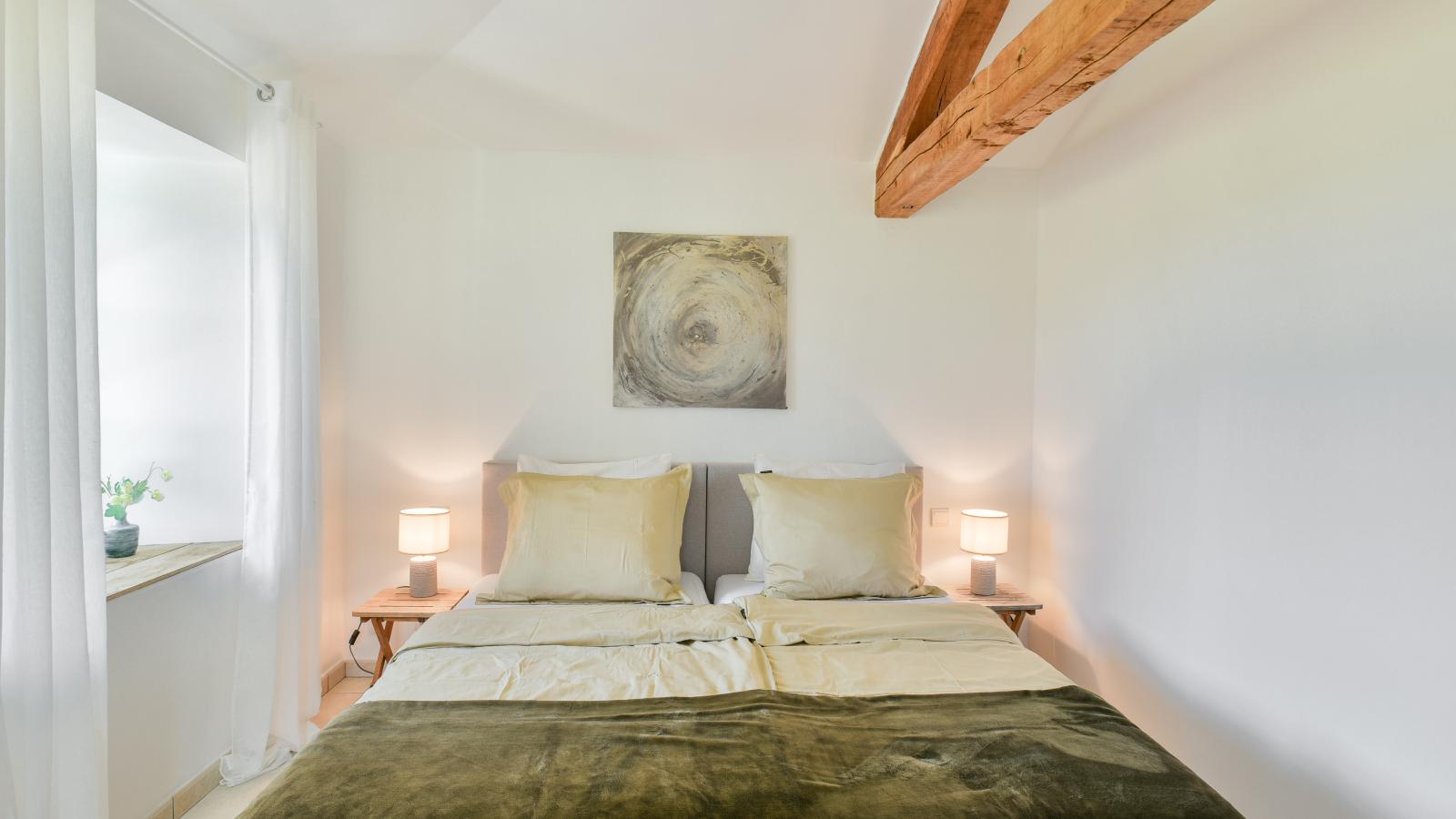 Petit gite Saint Martin le Redon-Slaapkamer
