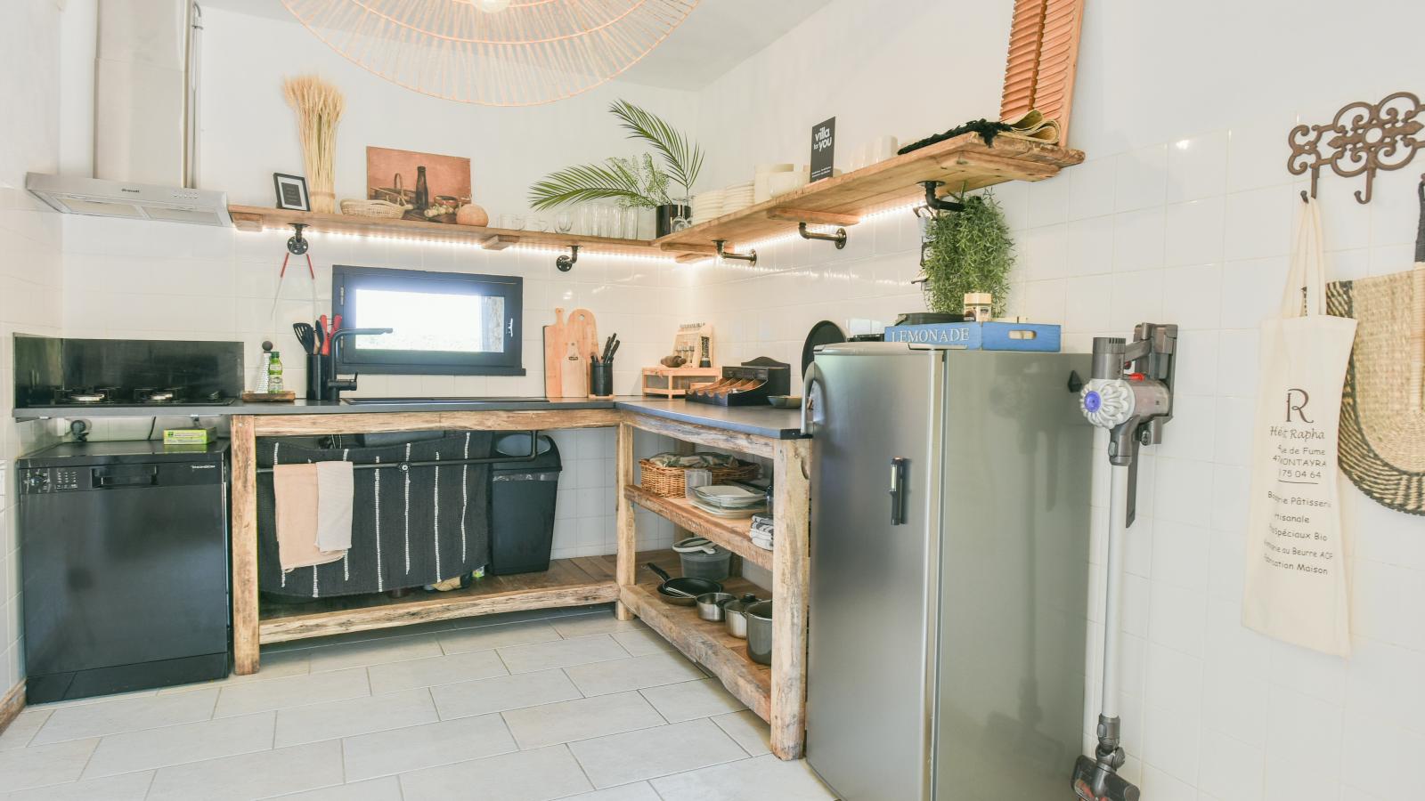 Petit gite Saint Martin le Redon-Keuken