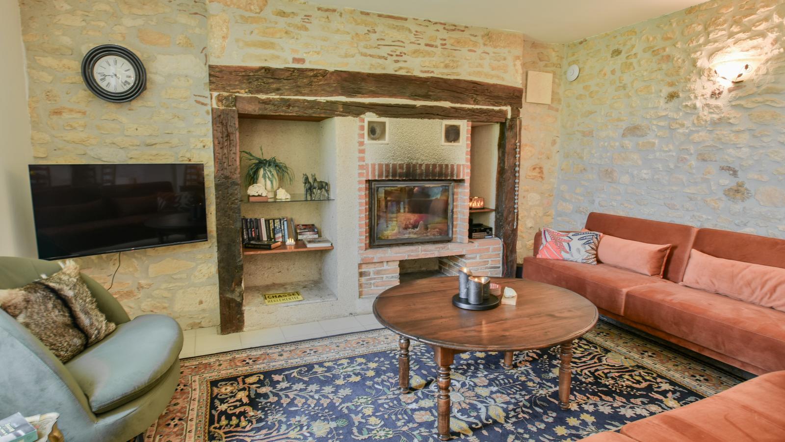 Domaine Saint Martin le Redon-Woonkamer