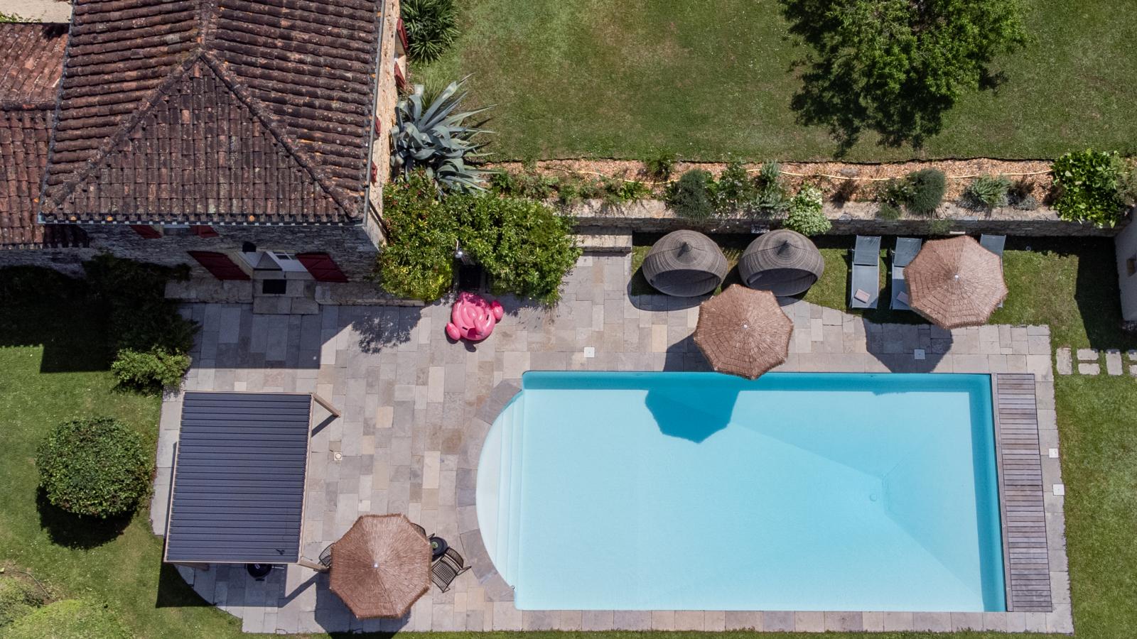 Domaine Saint Martin le Redon-Tuinen zomer