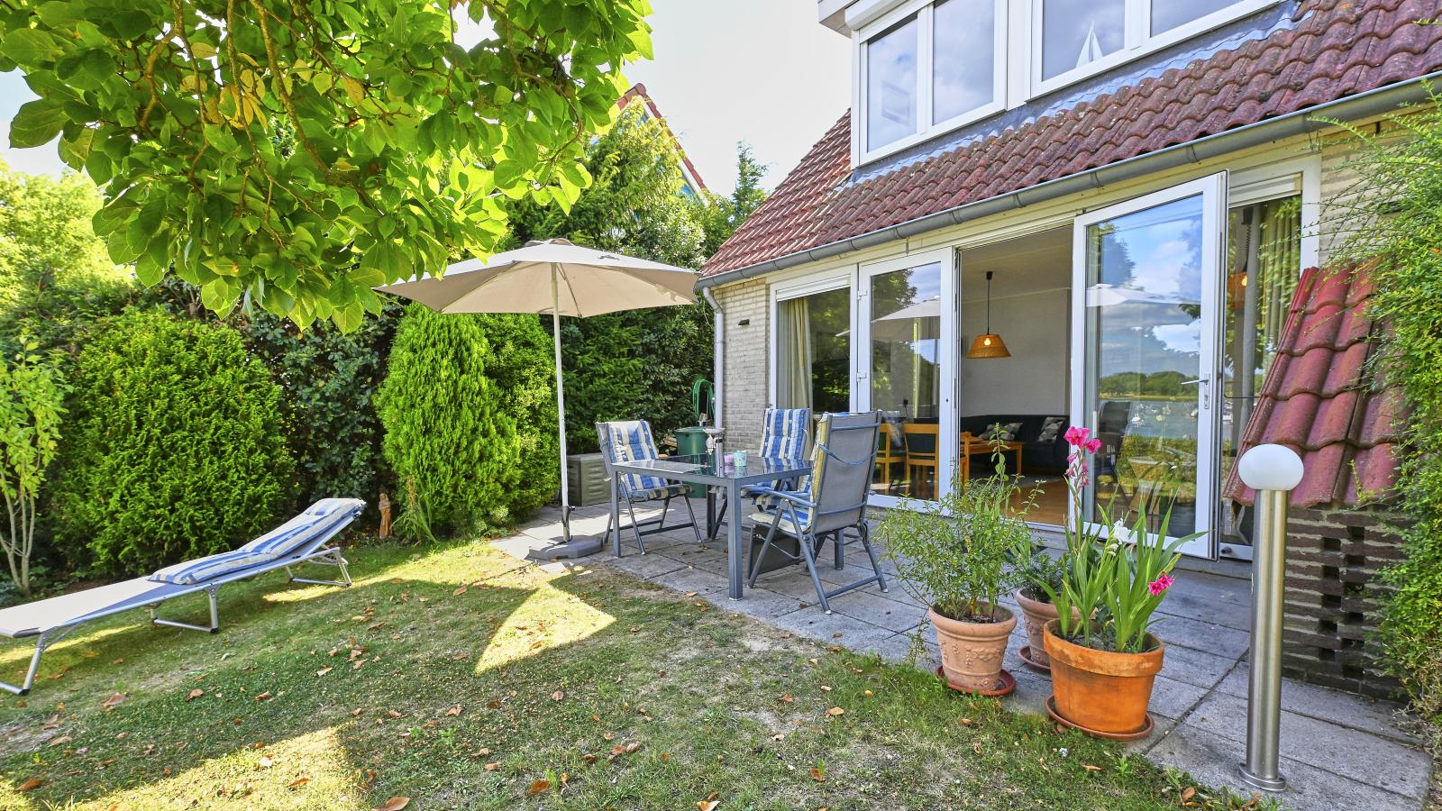 Aan de oever-Terrasbalkon
