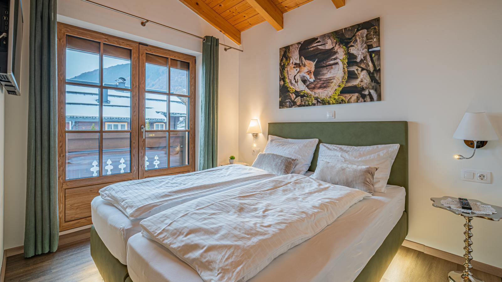 Liftblick Rauris-Slaapkamer