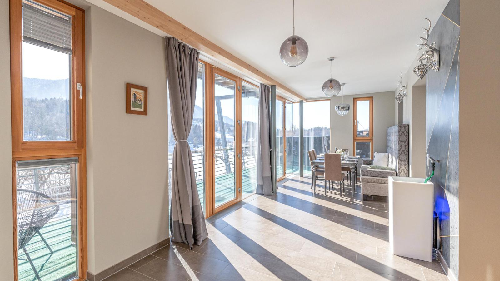 Residenz Aichwaldsee-Eetkamer