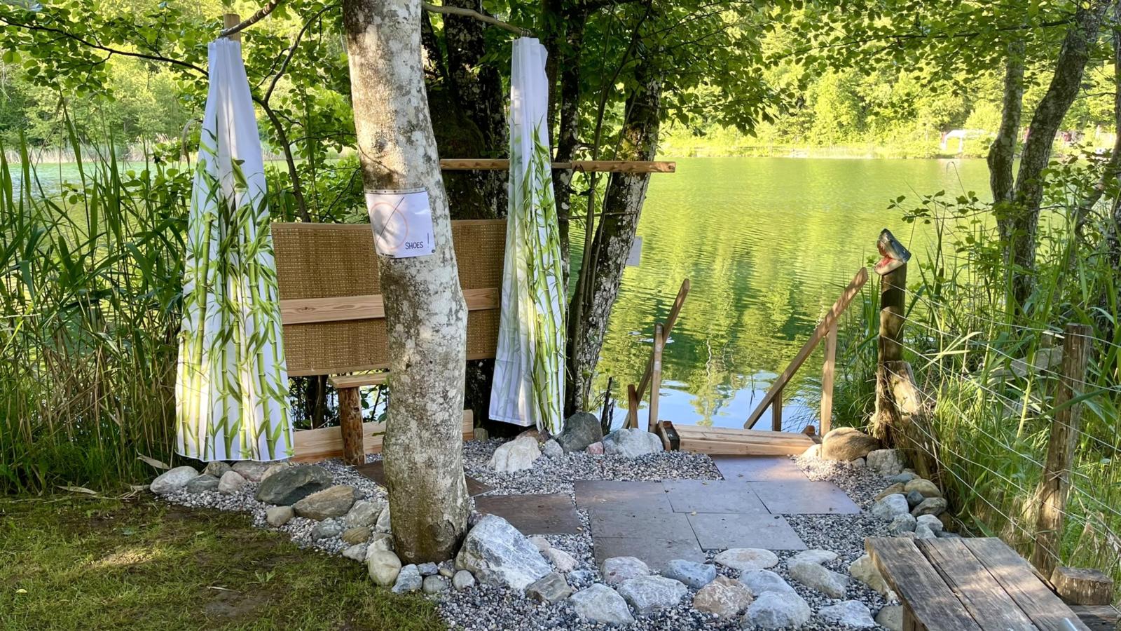 Residenz Aichwaldsee-Water view