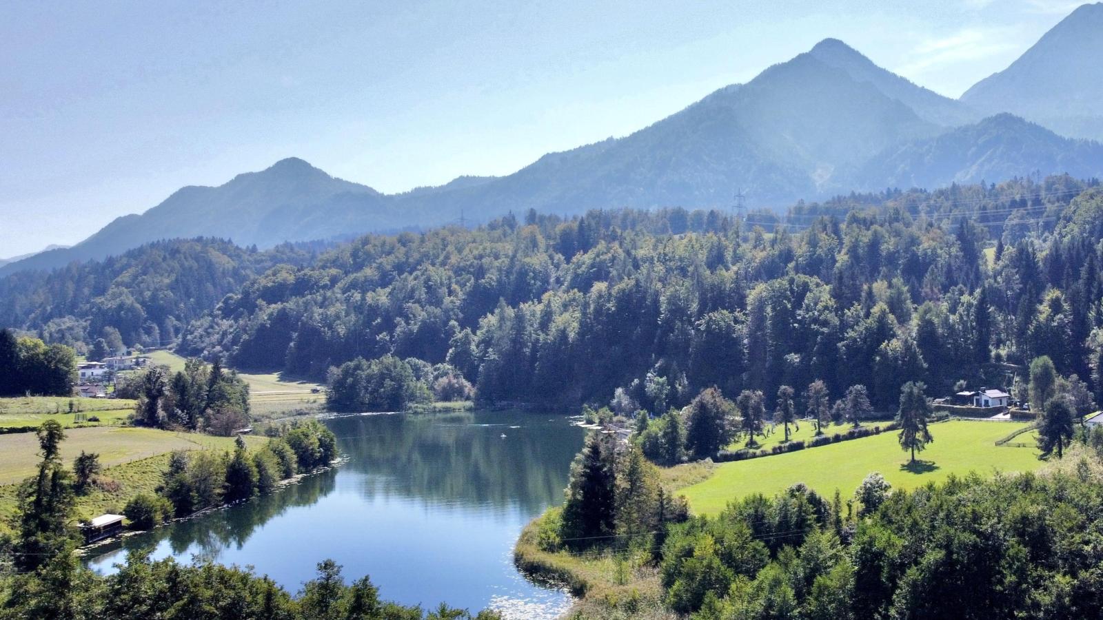 Residenz Aichwaldsee-Gebieden zomer 1km