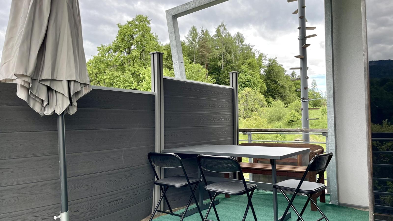 Residenz Aichwaldsee-Terrasbalkon
