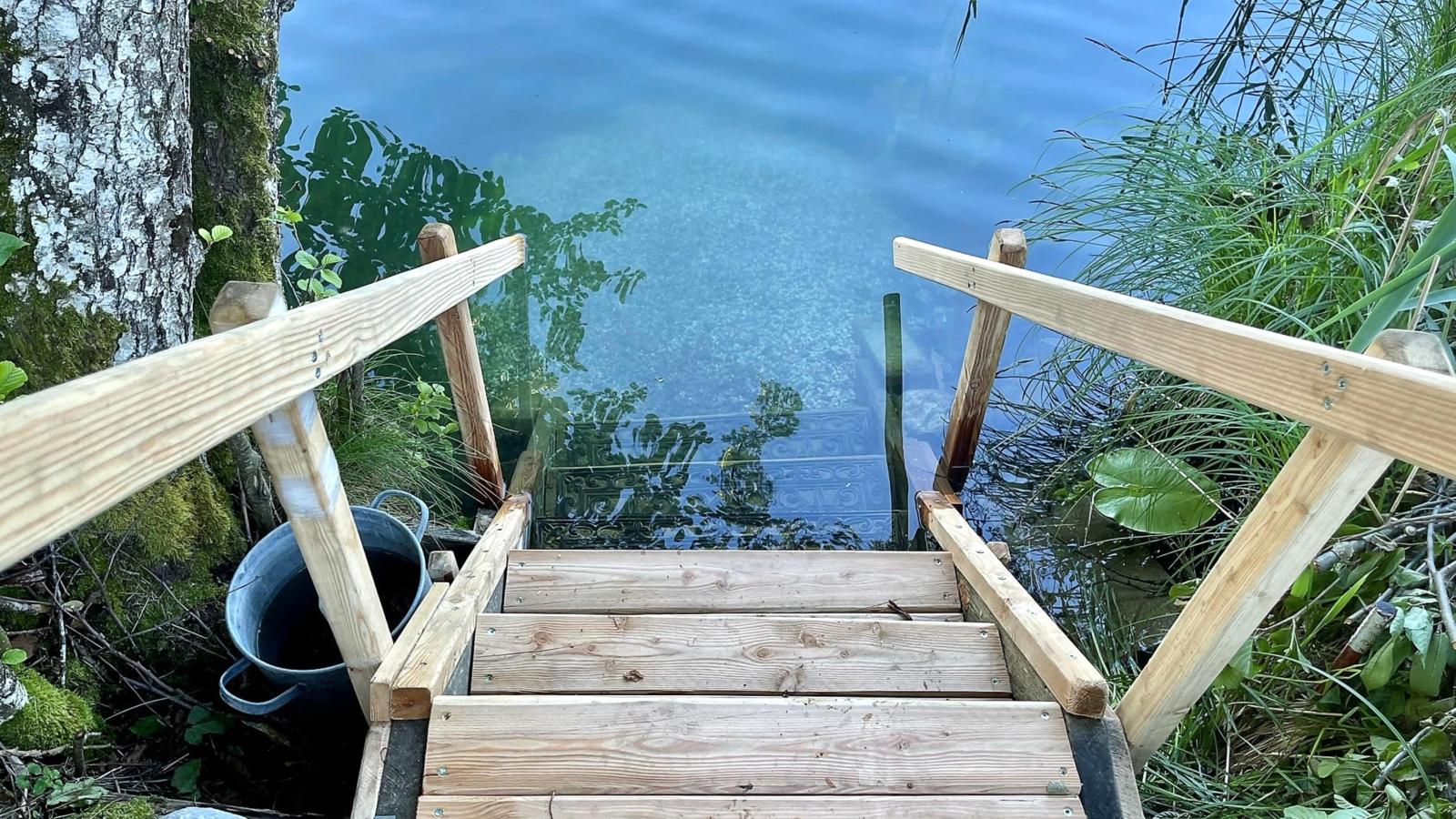 Residenz Aichwaldsee-Water view