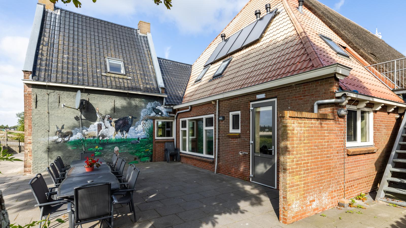 Groep in Friesland-Buitenkant zomer