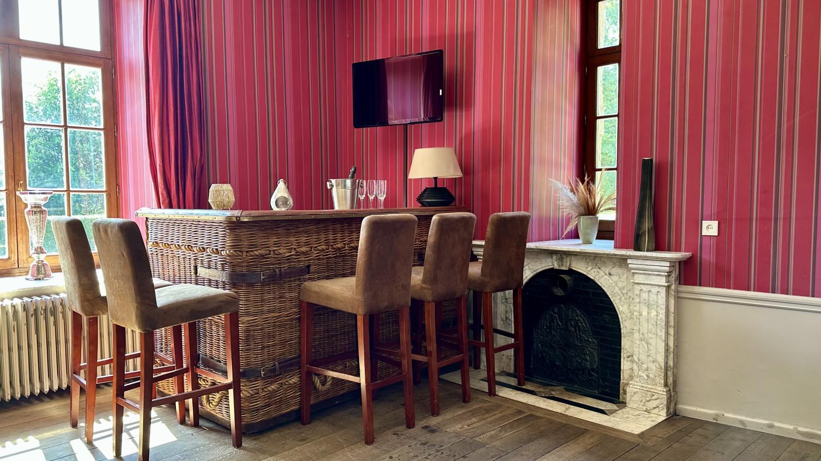 Castel Bodeux-Woonkamer