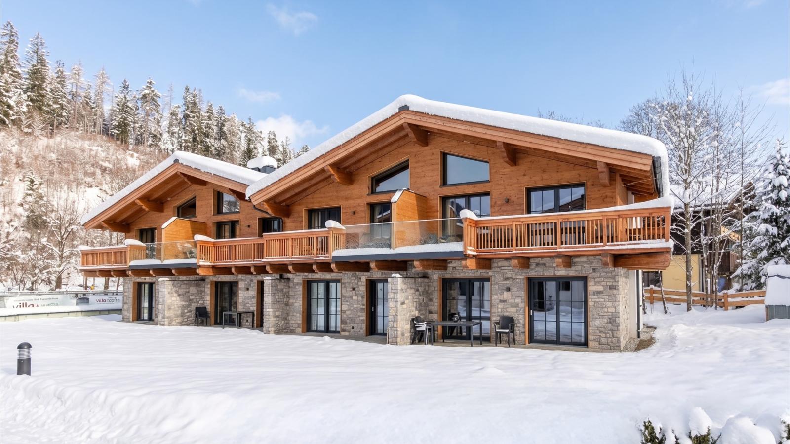 Tauernlodge Eben A3 - Exterieur winter