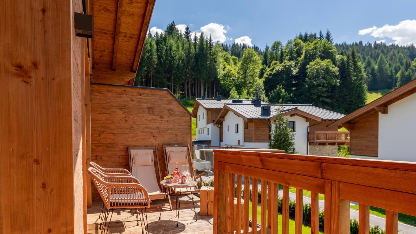 Tauernlodge Eben A3 - Terrasbalkon