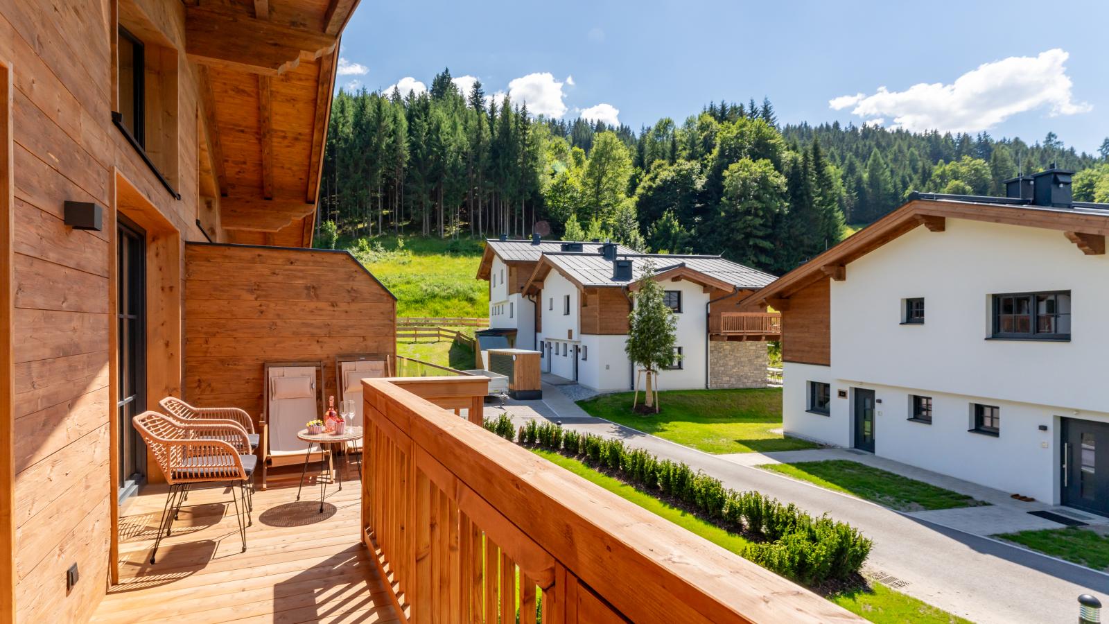 Tauernlodge Eben A3 - Terrasbalkon