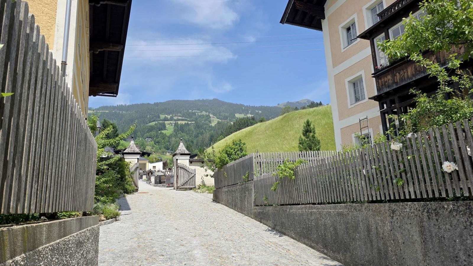 Hopfgarten Alpin Living Top 3 und 4-Gebieden zomer 1km