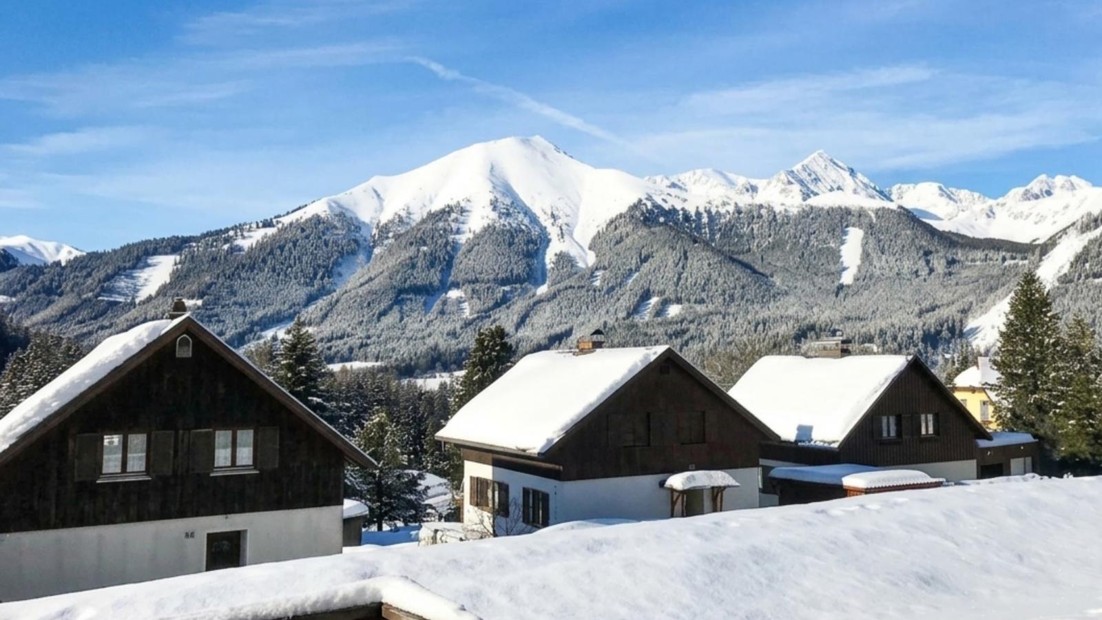 Gipfelzauber - Uitzicht winter