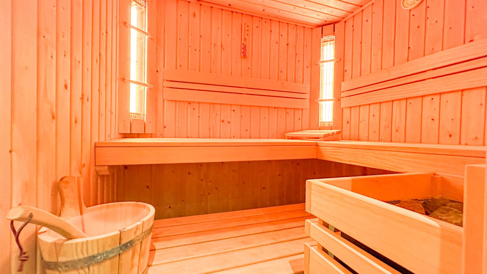 Top luxe 27G-Sauna