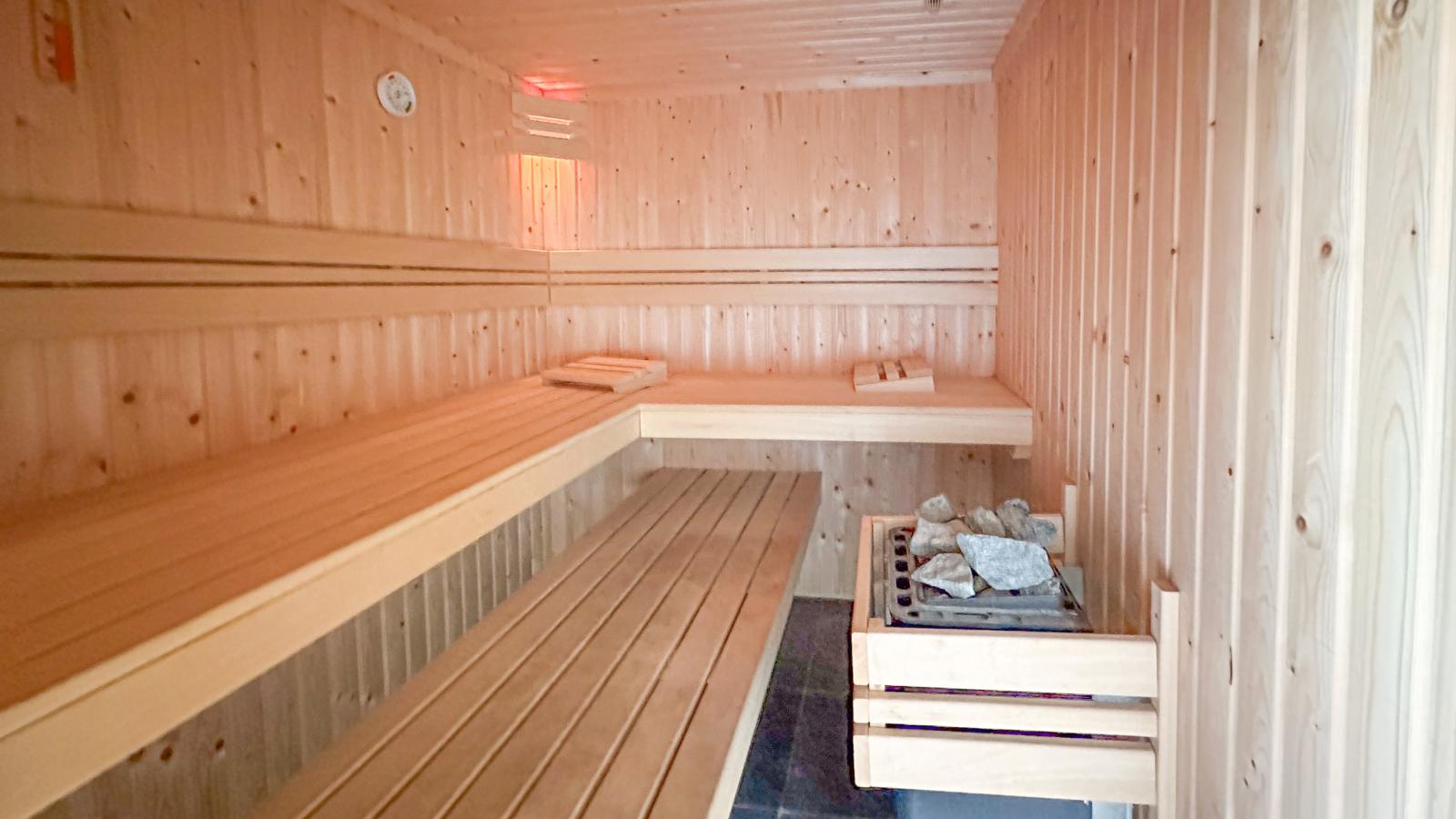 Perfektion am Strand-Sauna