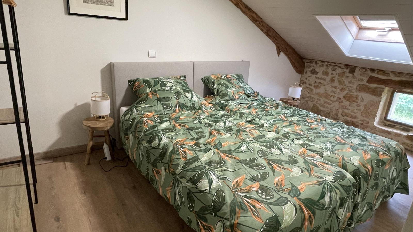 Ferme Saint Martin le Redon-Slaapkamer