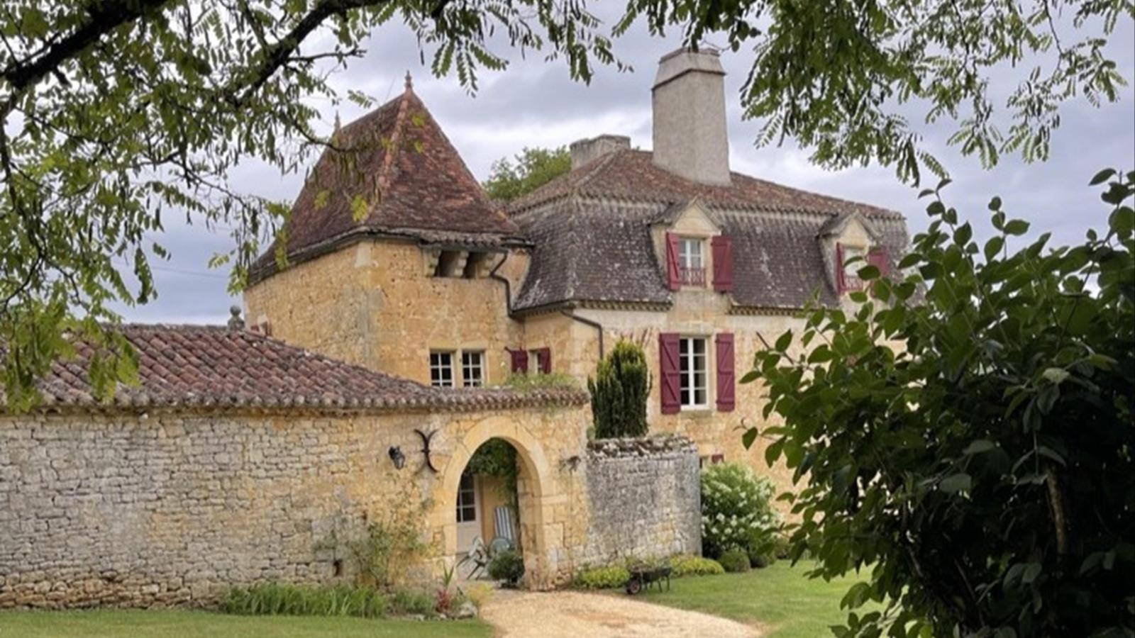 Ferme Saint Martin le Redon-Uitzicht zomer