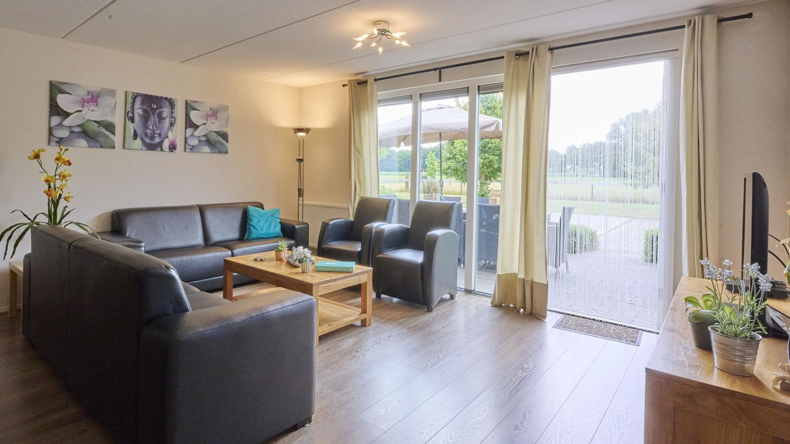Boerderijappartement t Katreel-Woonkamer