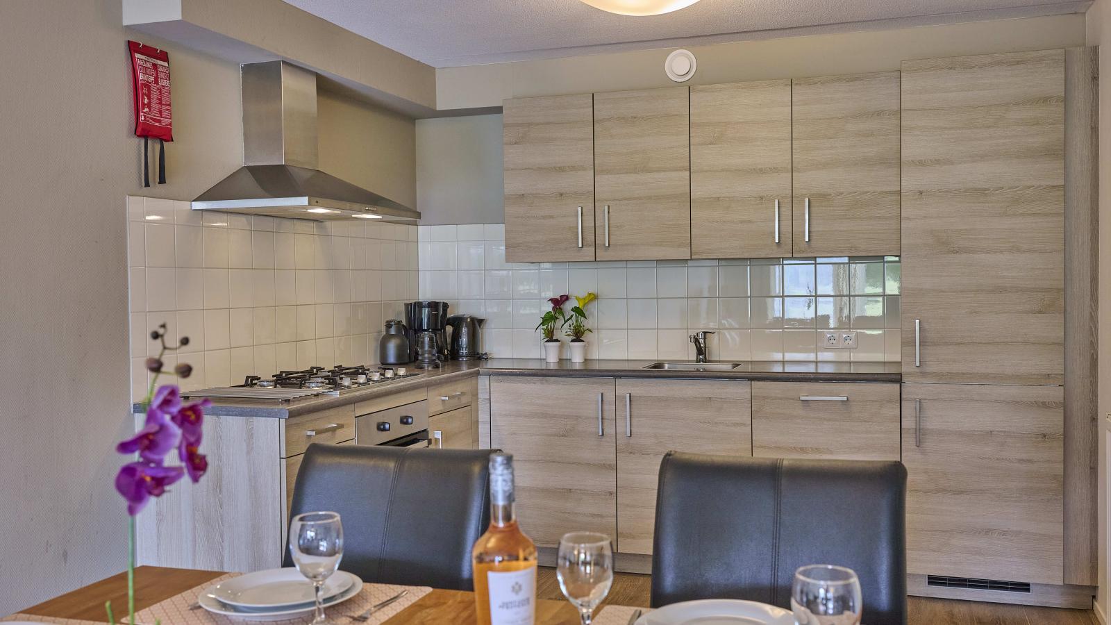 Boerderijappartement t Katreel-Keuken
