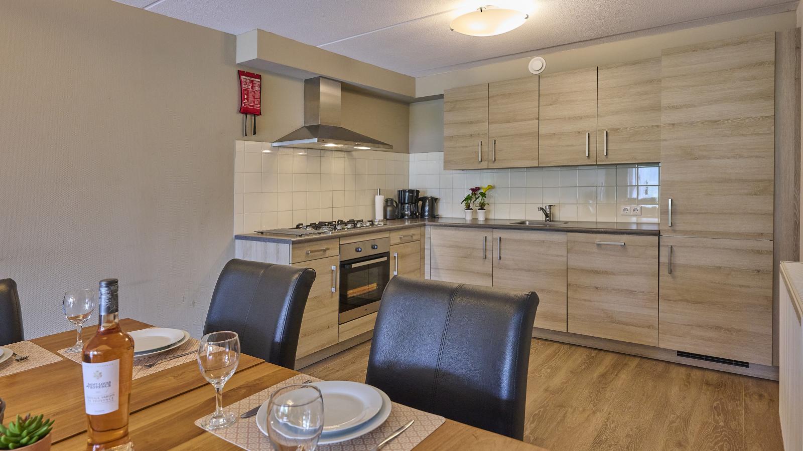 Boerderijappartement t Katreel-Keuken