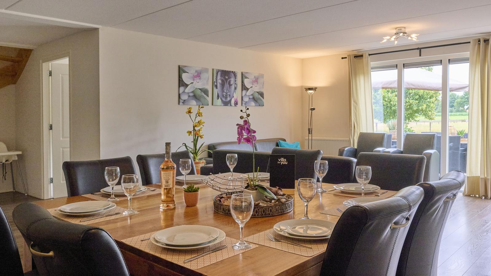 Boerderijappartement t Katreel-Eetkamer
