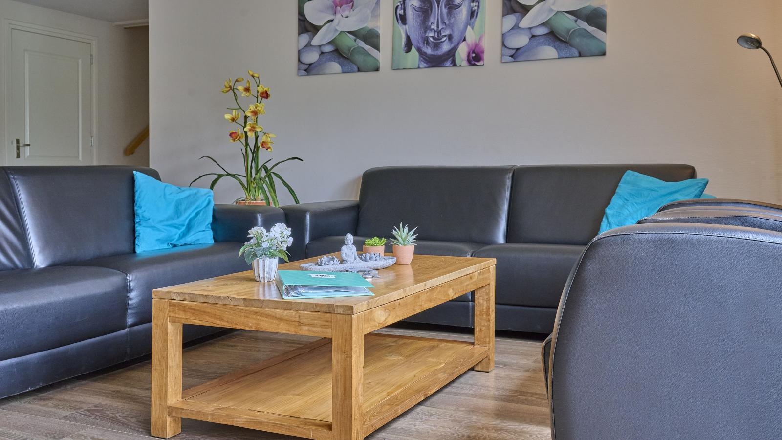 Boerderijappartement t Katreel-Woonkamer