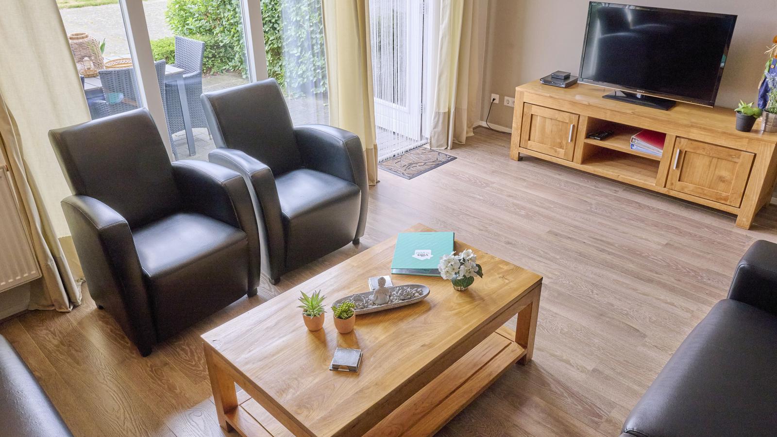 Boerderijappartement t Katreel-Woonkamer