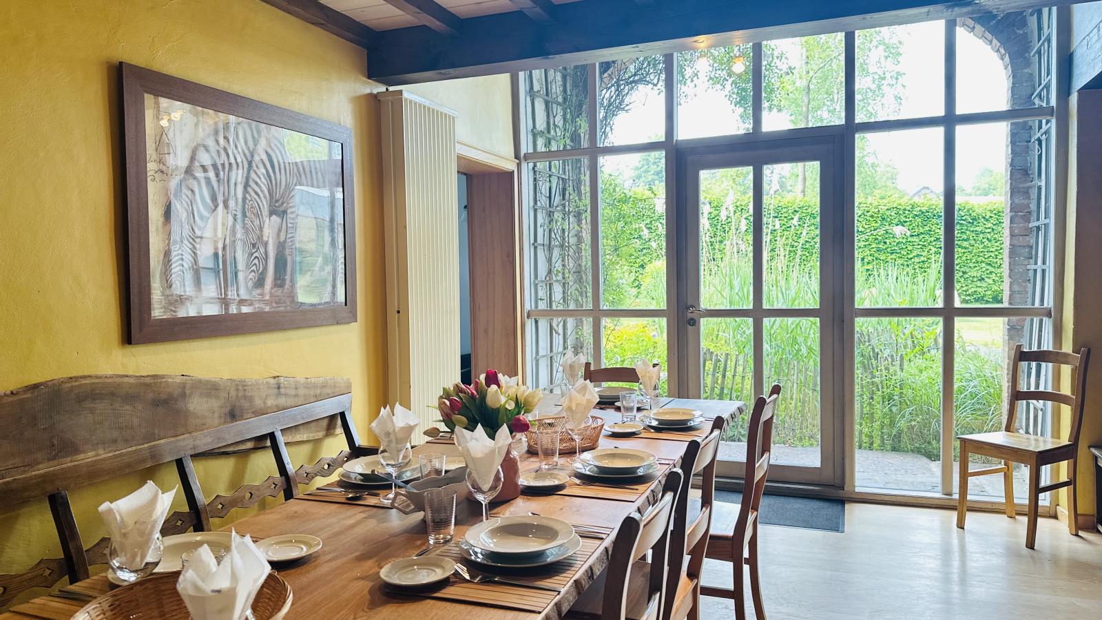 Les Ecuries du Lac-Dining room