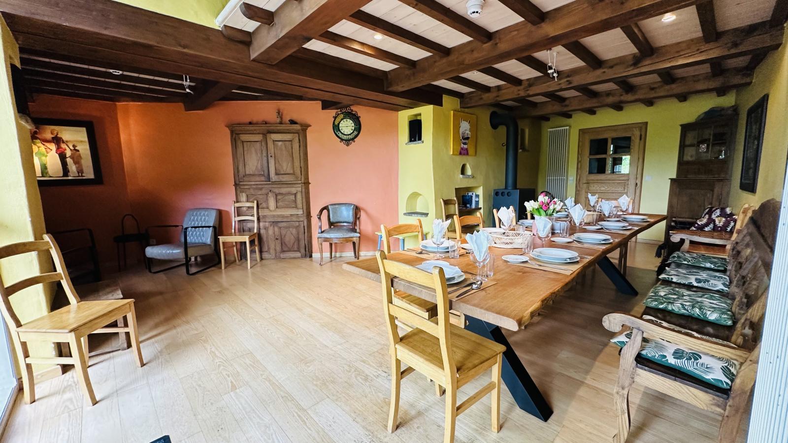 Les Ecuries du Lac-Dining room