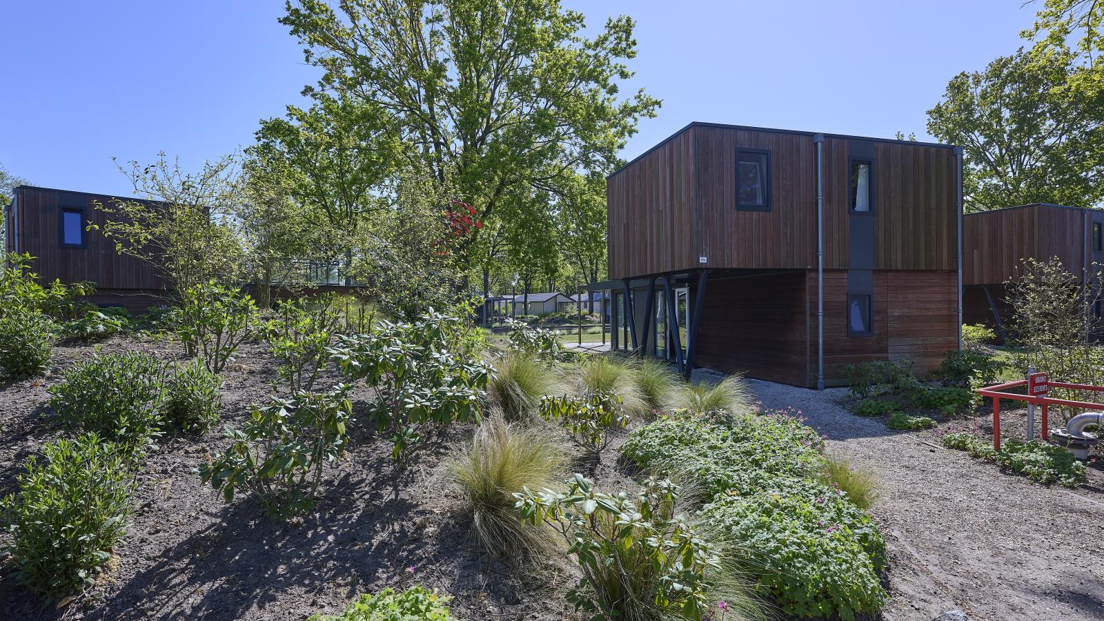 Het luxe droompaviljoen - Buitenkant zomer