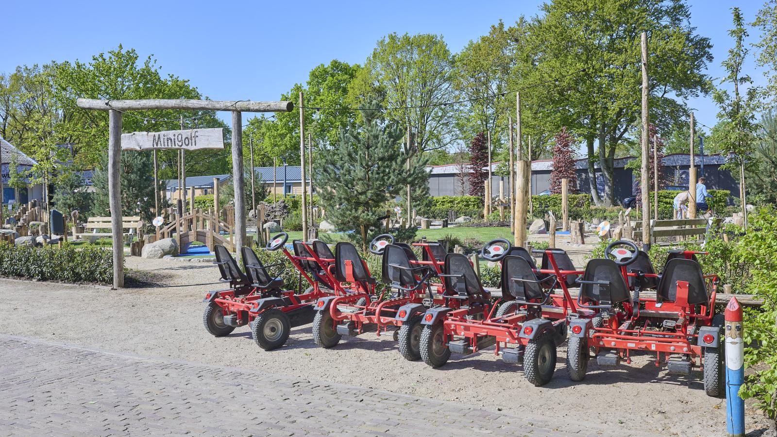Het luxe droompaviljoen - Parkfaciliteiten