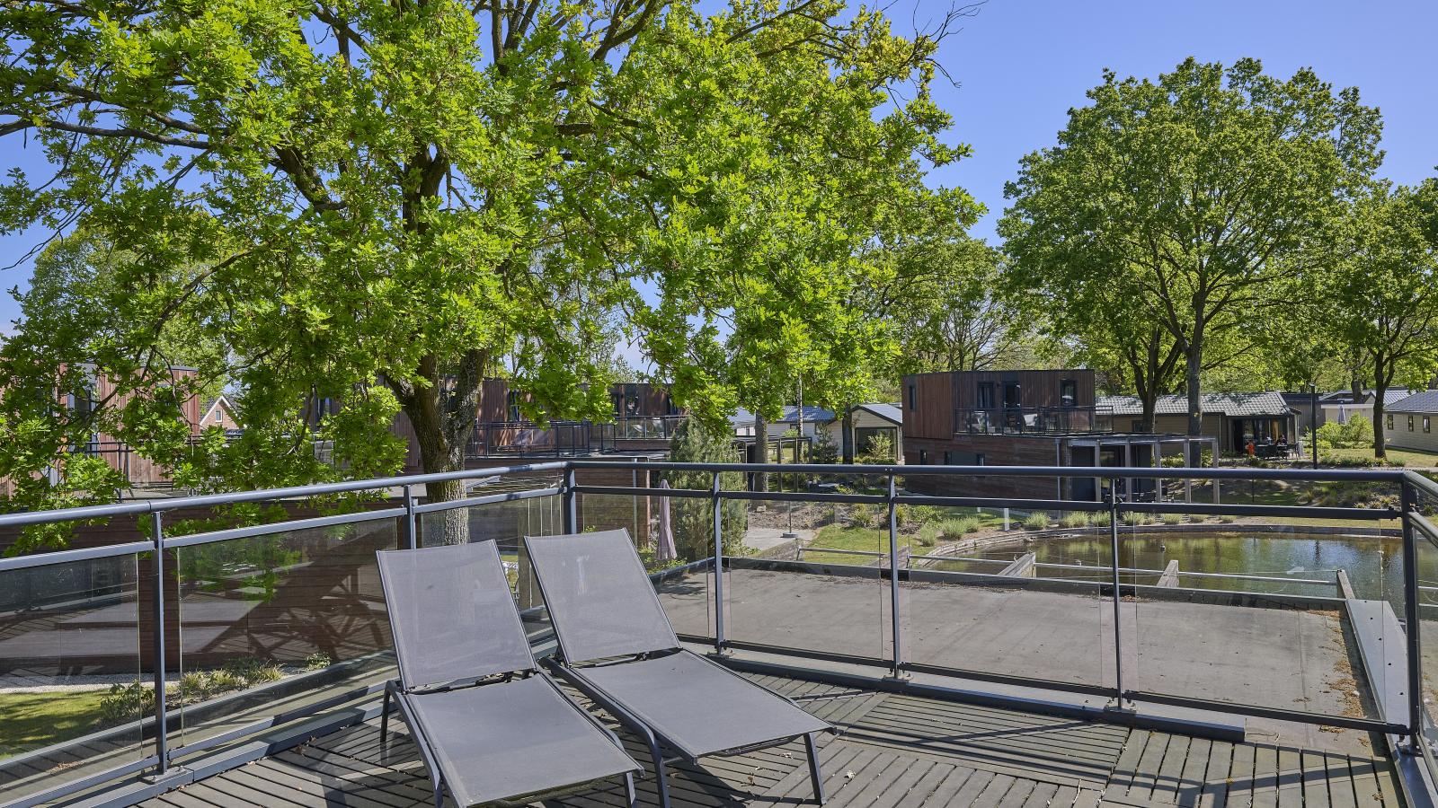 Het luxe droompaviljoen - Terrasbalkon