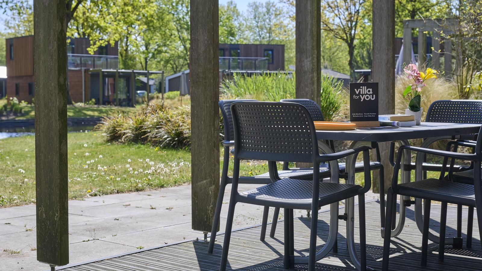 Het luxe droompaviljoen - Terrasbalkon