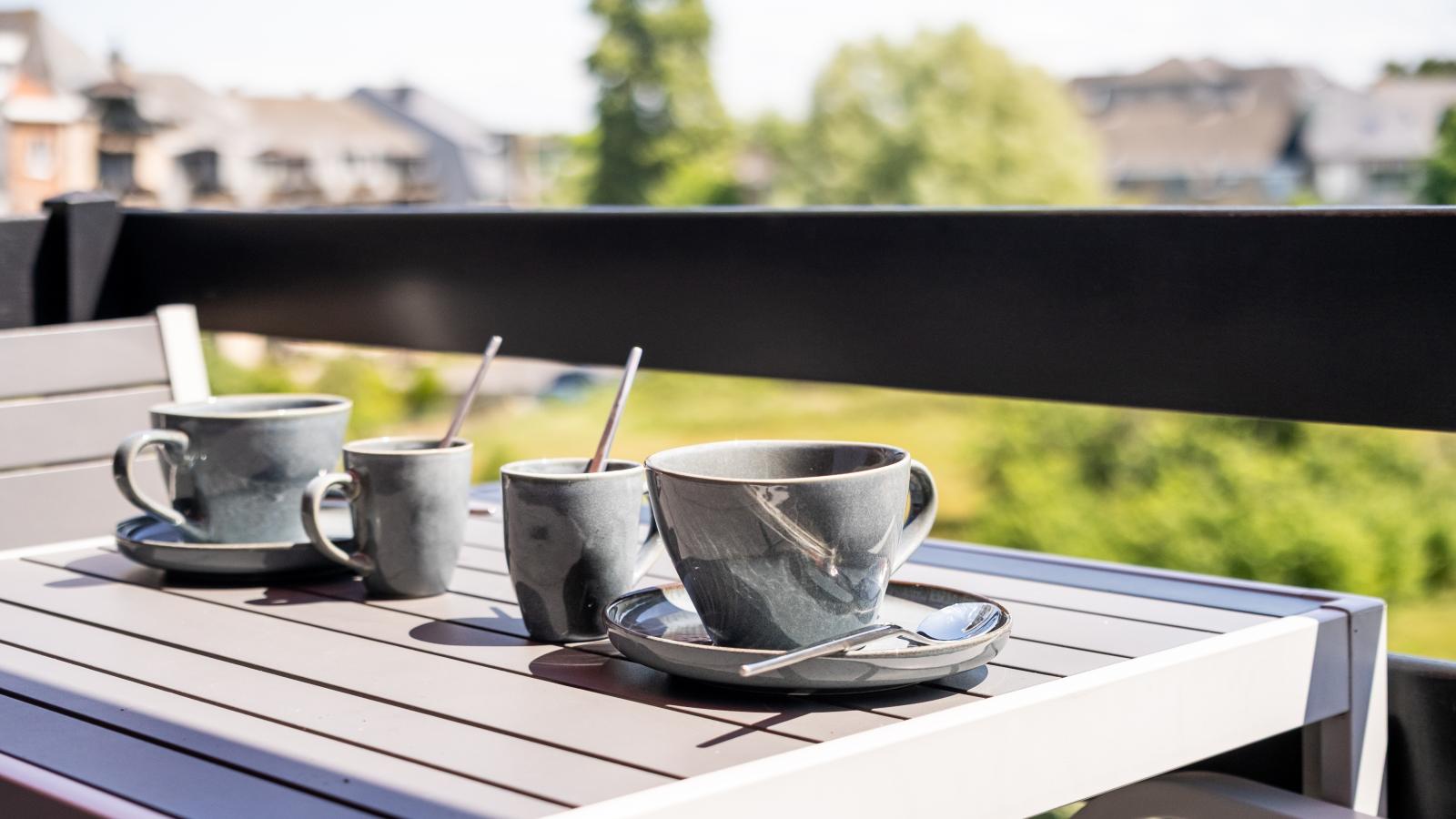 Ardoise des dunes-Terrasbalkon