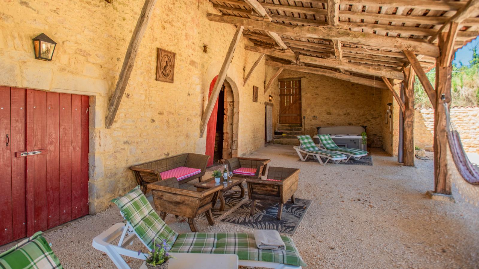 Le Mas dAmour-Terrasbalkon