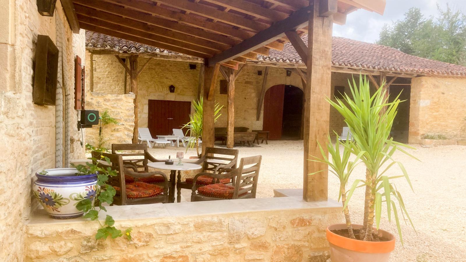 Le Mas dAmour-Terrasbalkon