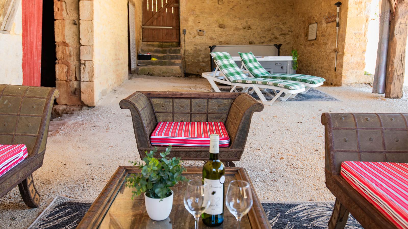 Le Mas dAmour-Terrasbalkon