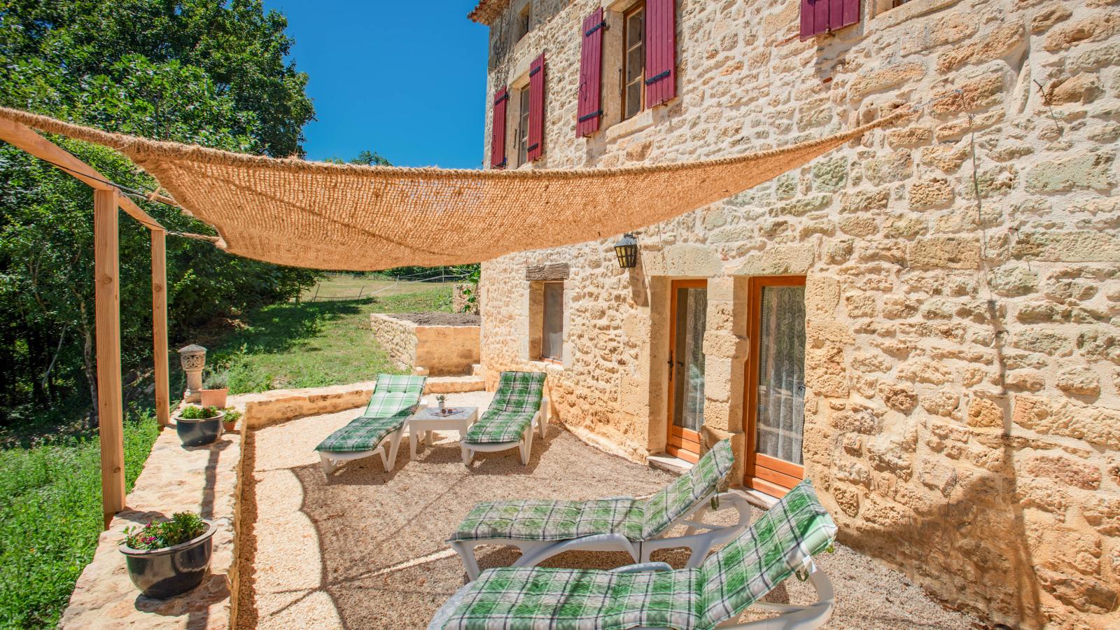 Le Mas dAmour-Terrasbalkon