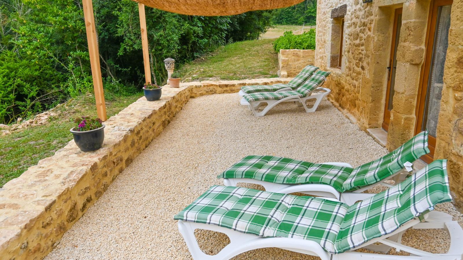 Maison du Mas dAmour-Terrasbalkon