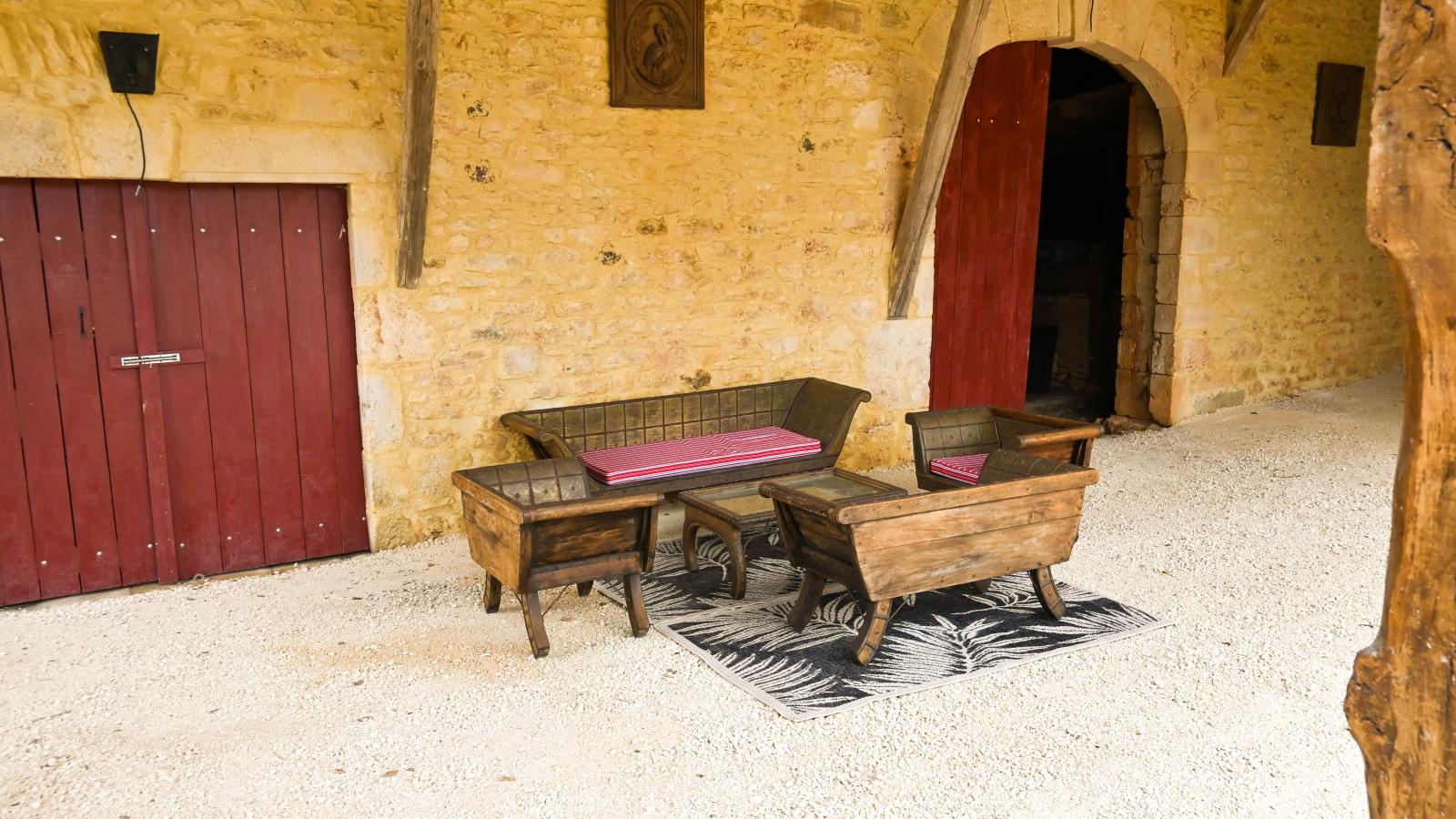 Maison du Mas dAmour-Terrasbalkon