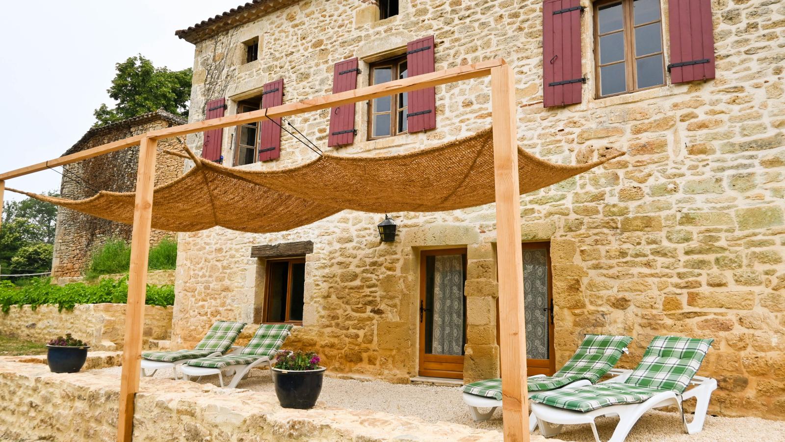 Maison du Mas dAmour-Terrasbalkon